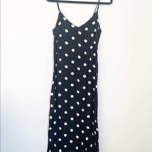 Reformation Polka Dot Midi Dress - size XS - Picture 1 of 2